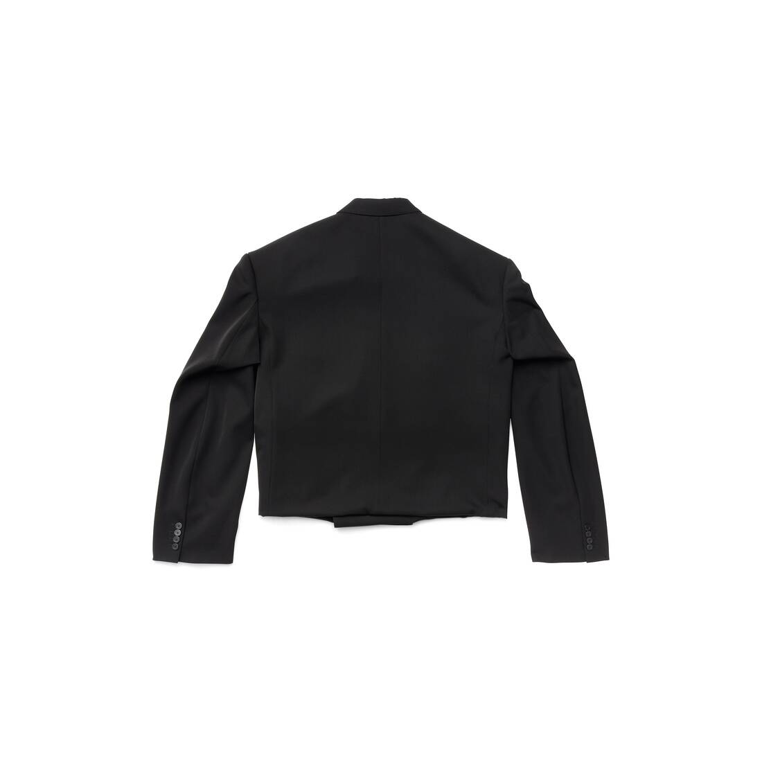 Women's Folded Tailored Jacket in Black | Balenciaga US