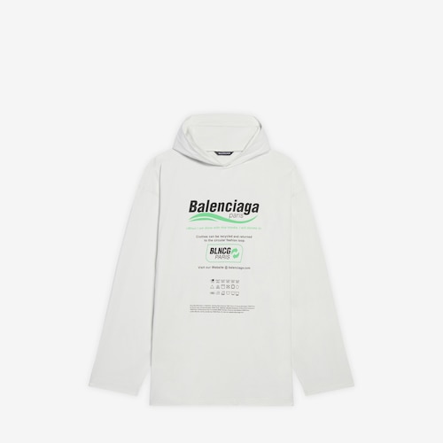 balenciaga t shirt grey