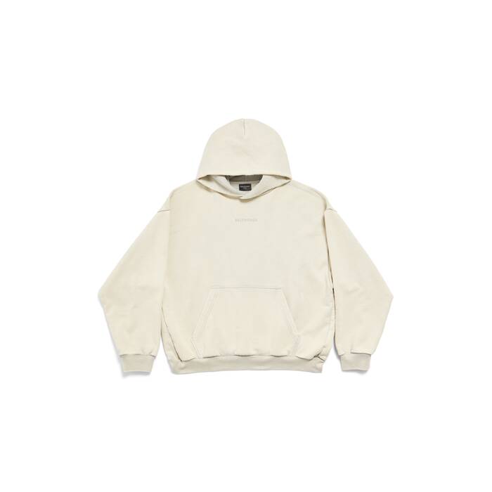 new balenciaga back hoodie中号版型连帽卫衣