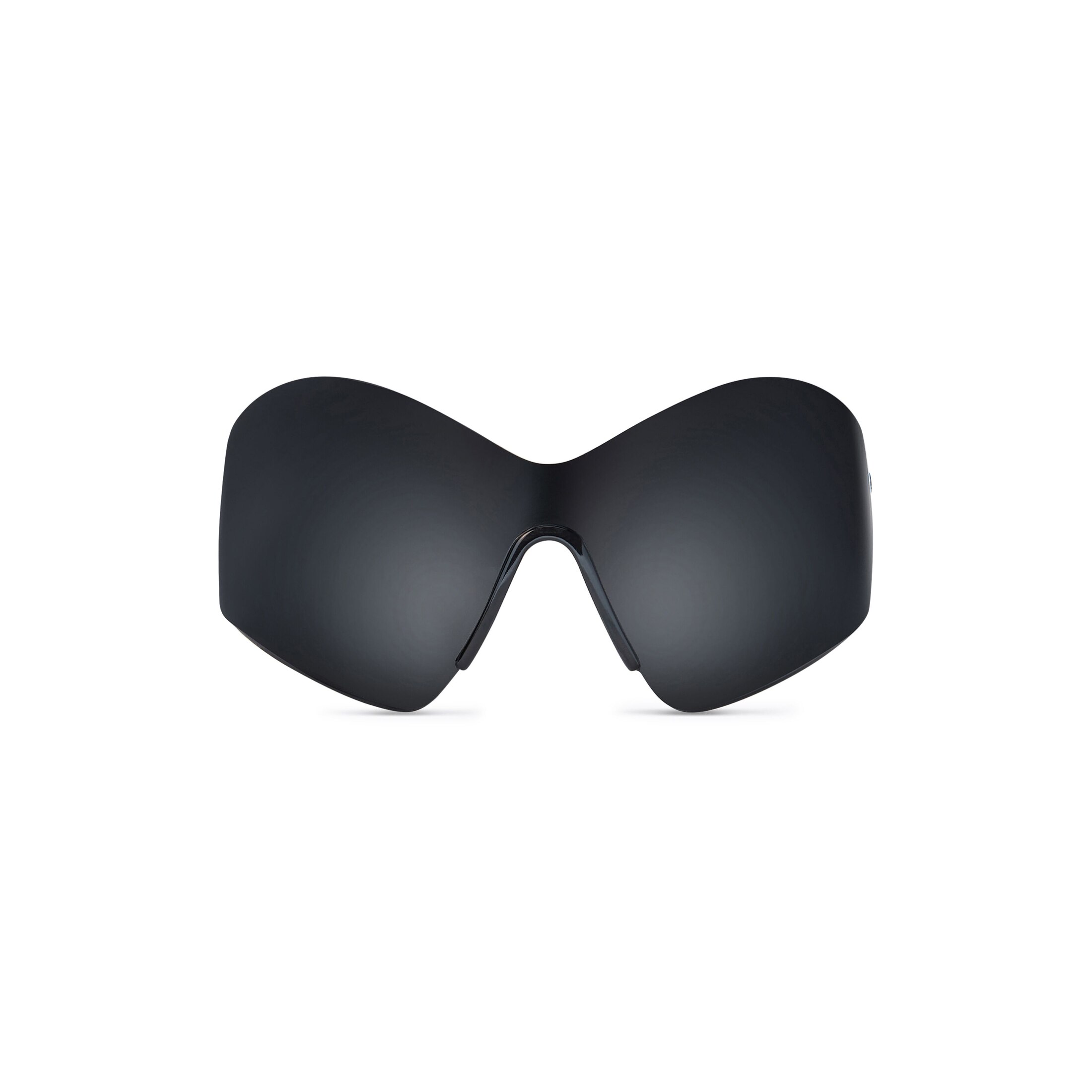 Balenciaga Mask Butterfly Sunglasses - Black - Woman - Polyamide