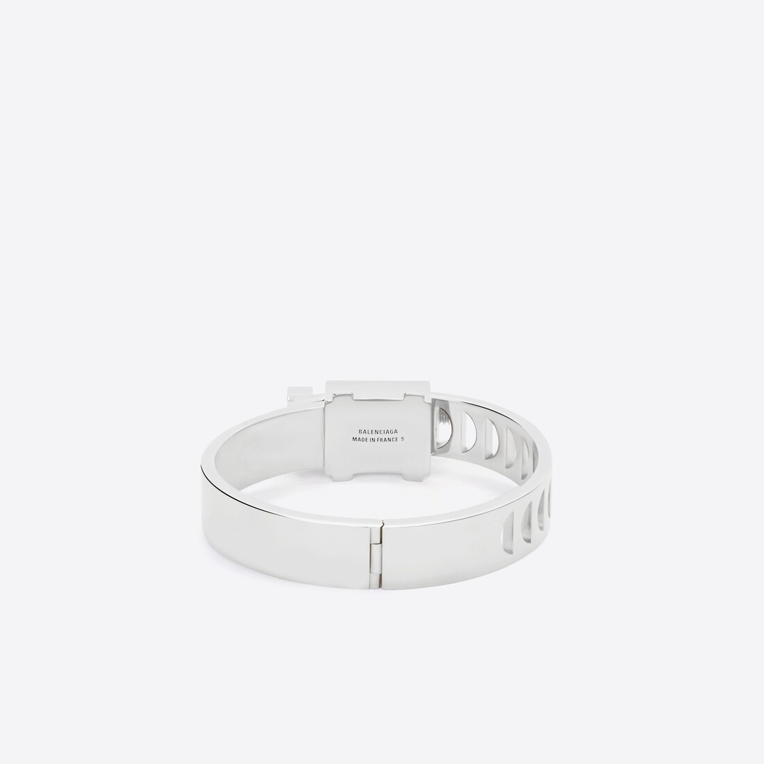 balenciaga bracelet silver