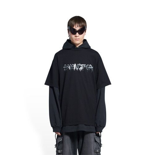 balenciaga ダブルスリーブ デニムシャツ - raicesdelarte.com.mx