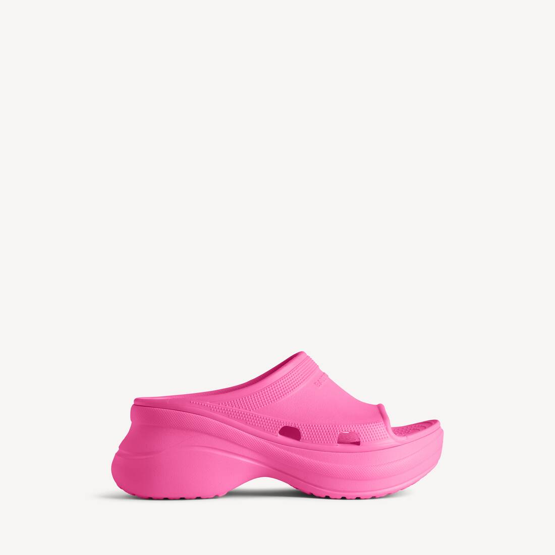 Women's Pool Crocs™ Slide Sandal in Pink Balenciaga US