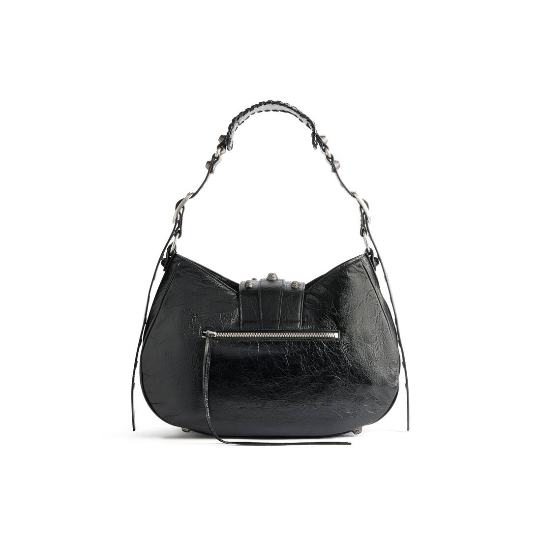 Women's Le Cagole Medium Shoulder Bag in Black | Balenciaga AU