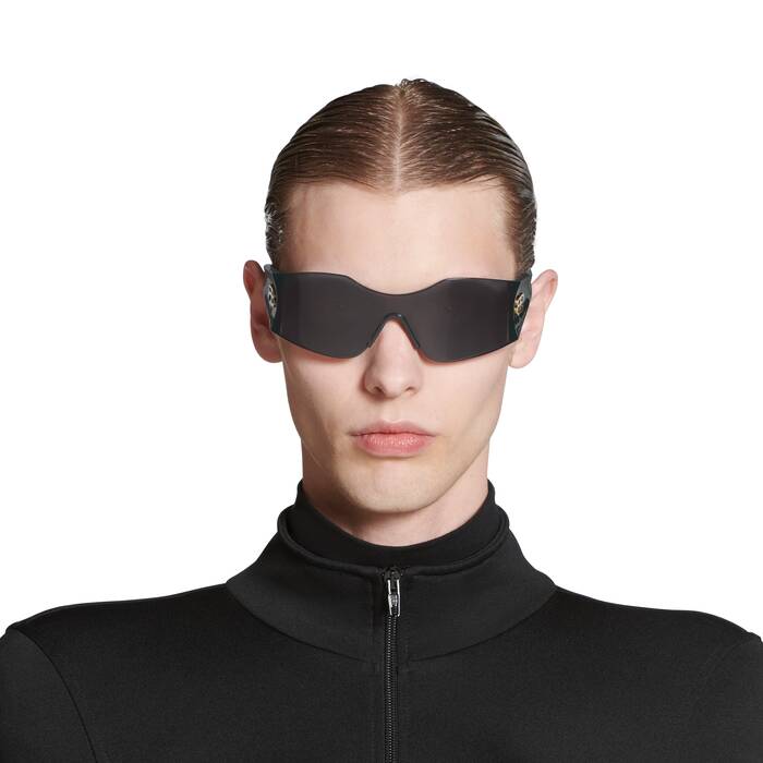 hourglass mask sunglasses