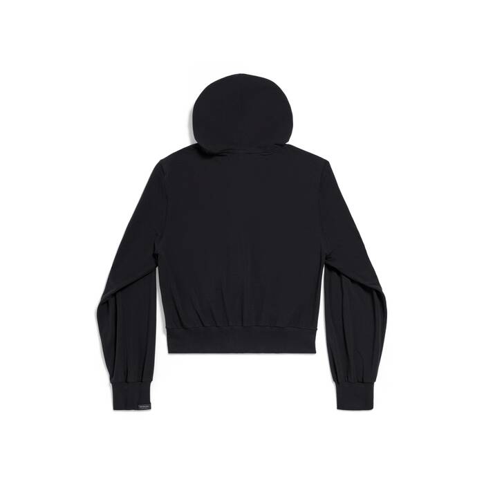 zip-up hoodie fitted