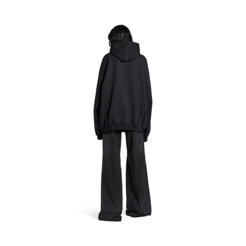 optical hoodie大号版型连帽卫衣