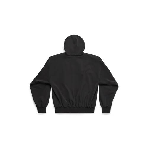 zip-up hoodie large fit