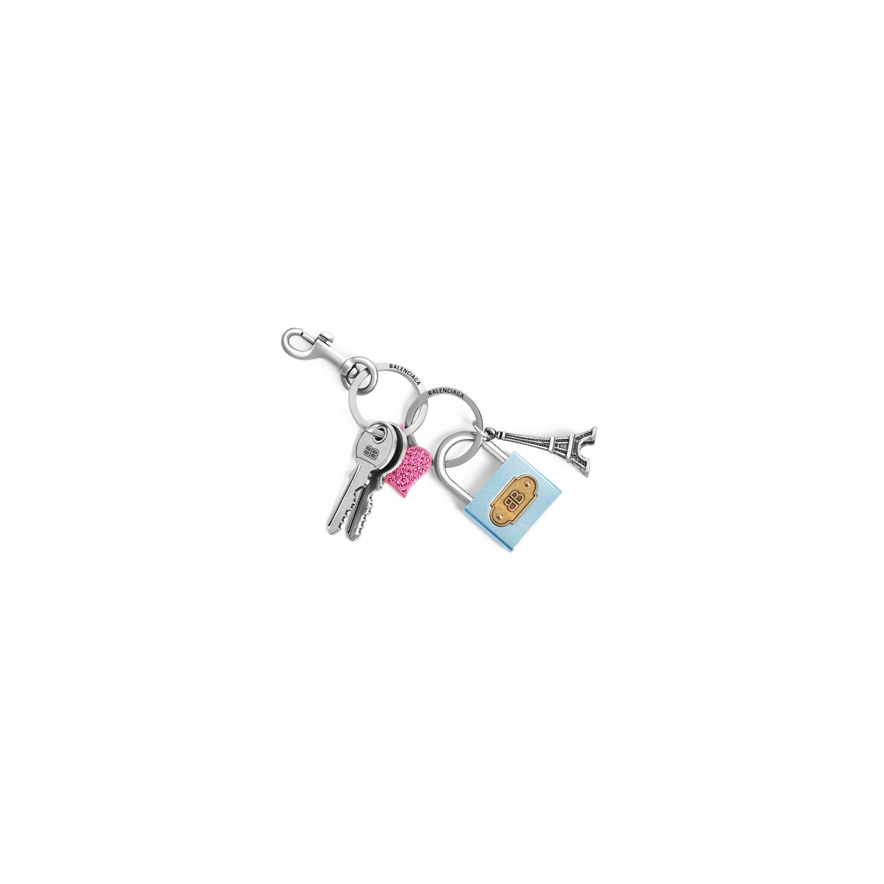 Women's Charm/keychain Padlock in Multicolored