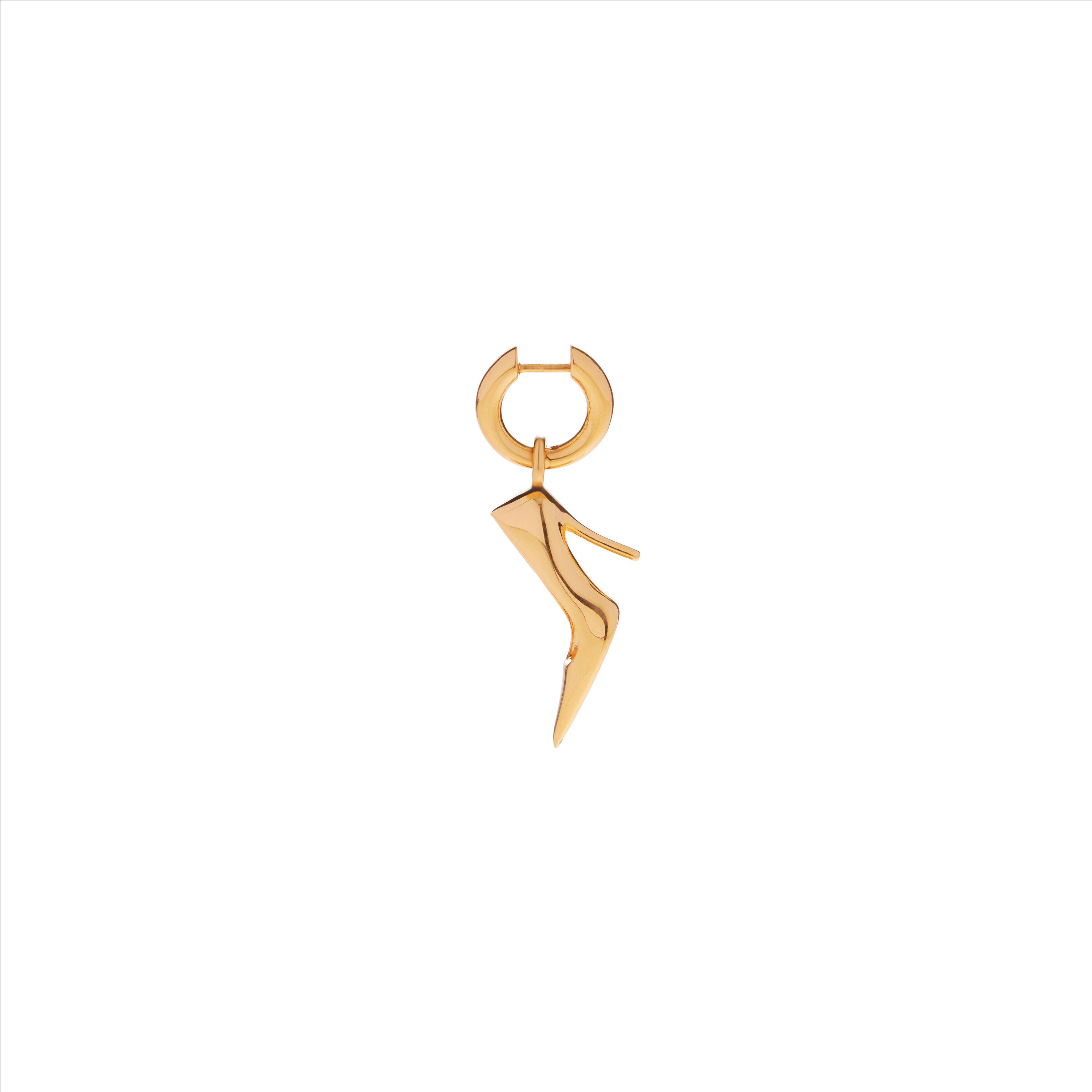 Women's Keyholder Honey Earring in Gold | Balenciaga US