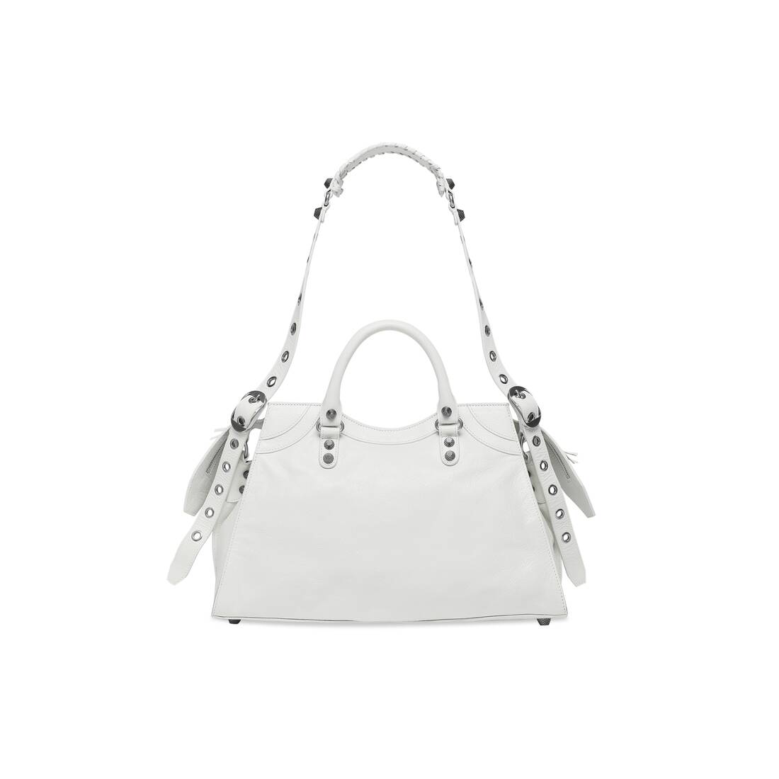 Women's Neo Cagole City Handbag in White | Balenciaga