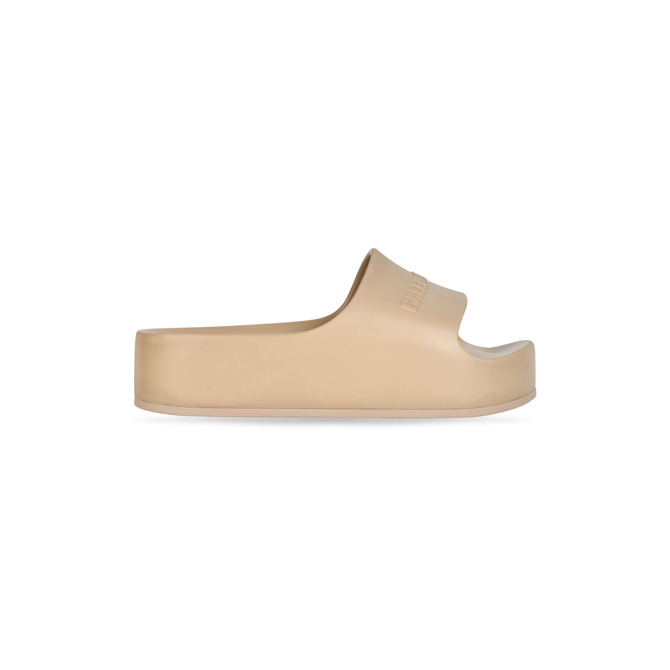 Balenciaga Chunky Slide Sandal - Brown - Women's - 5 - Tpu