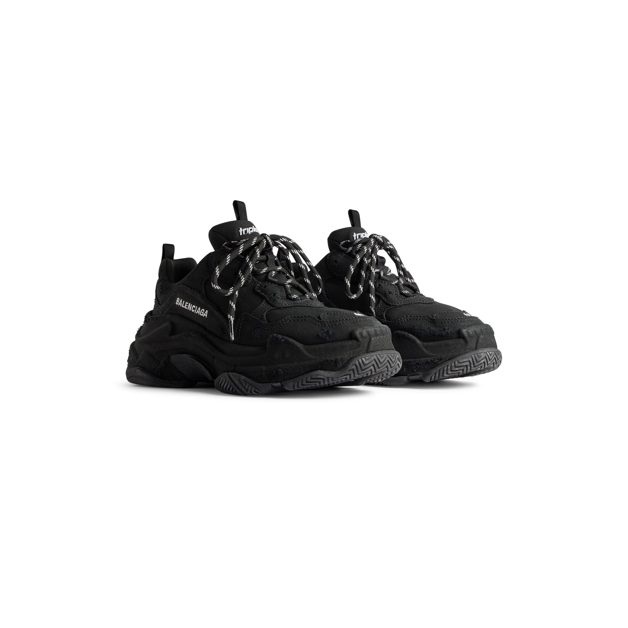 Women's Triple S Sneaker in Black | Balenciaga US