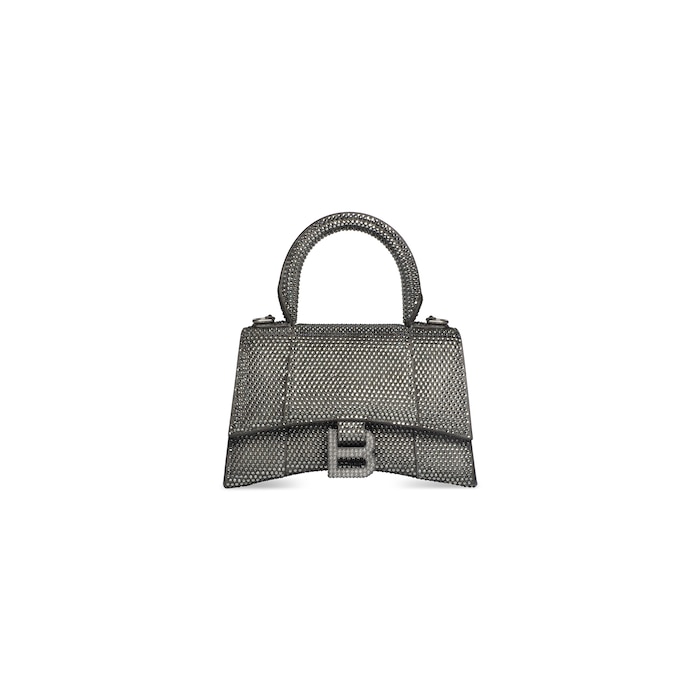 hourglass handbag xs with rhinestones