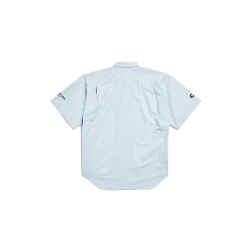 ceo uniform logo short sleeve oversized shirt