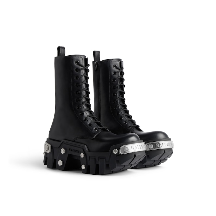 bulldozer lace-up boot