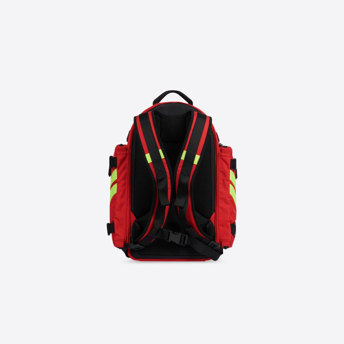red balenciaga backpack