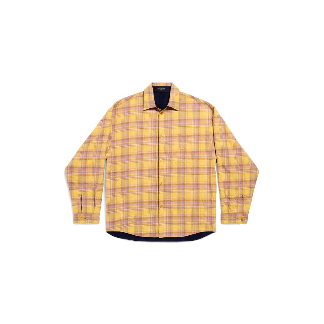 BALENCIAGA Reversible Checked Cotton-Flannel Shirt for Men