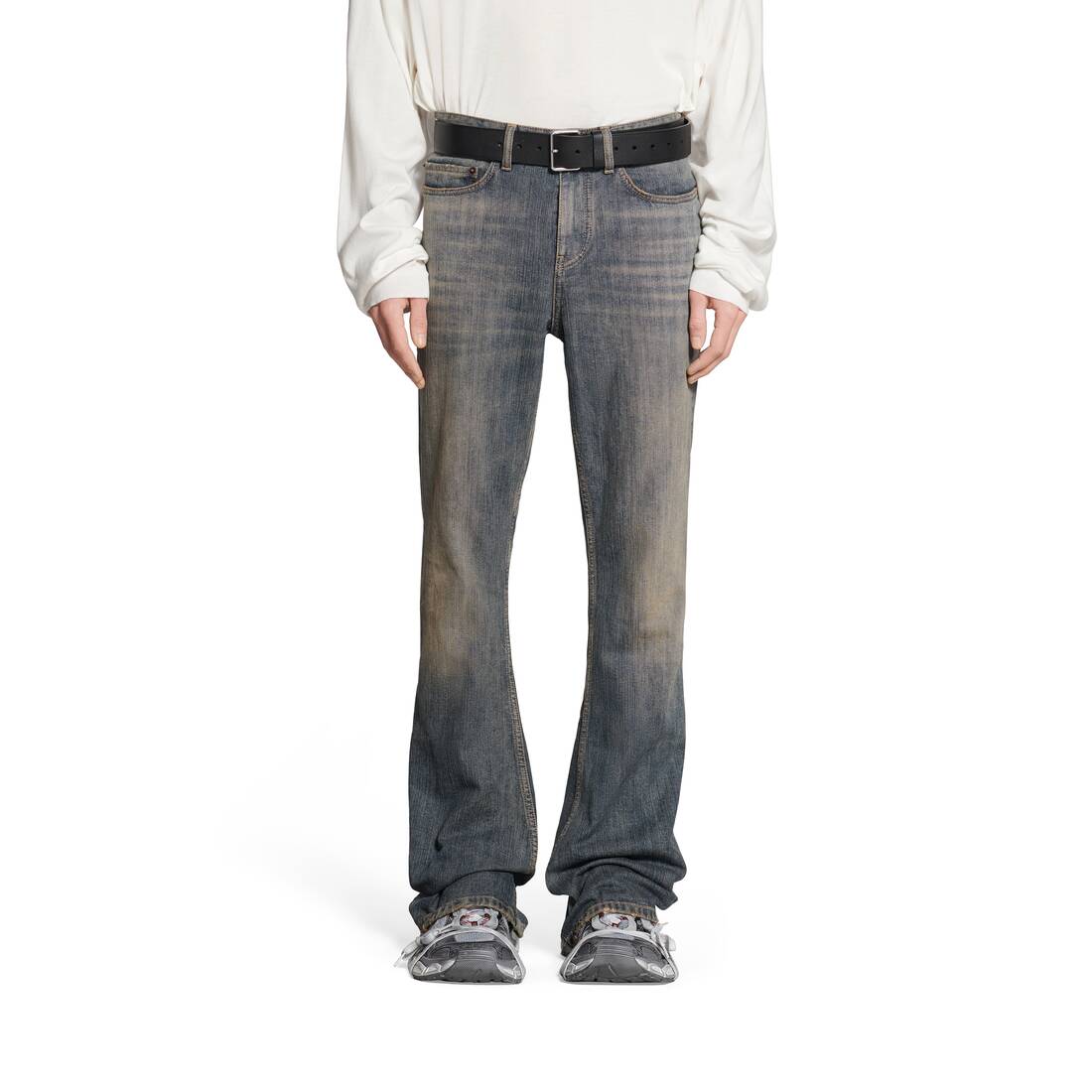 BALENCIAGA High-rise bootcut jeans