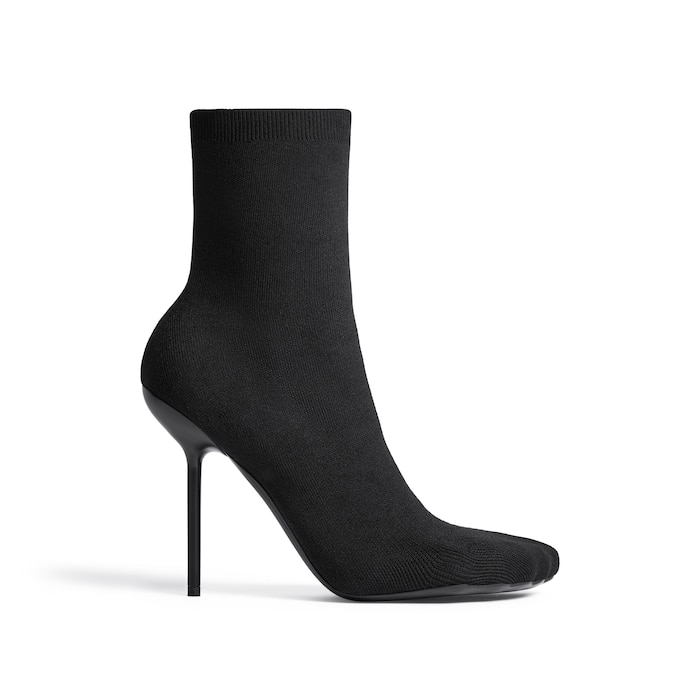 Balenciaga store suede booties