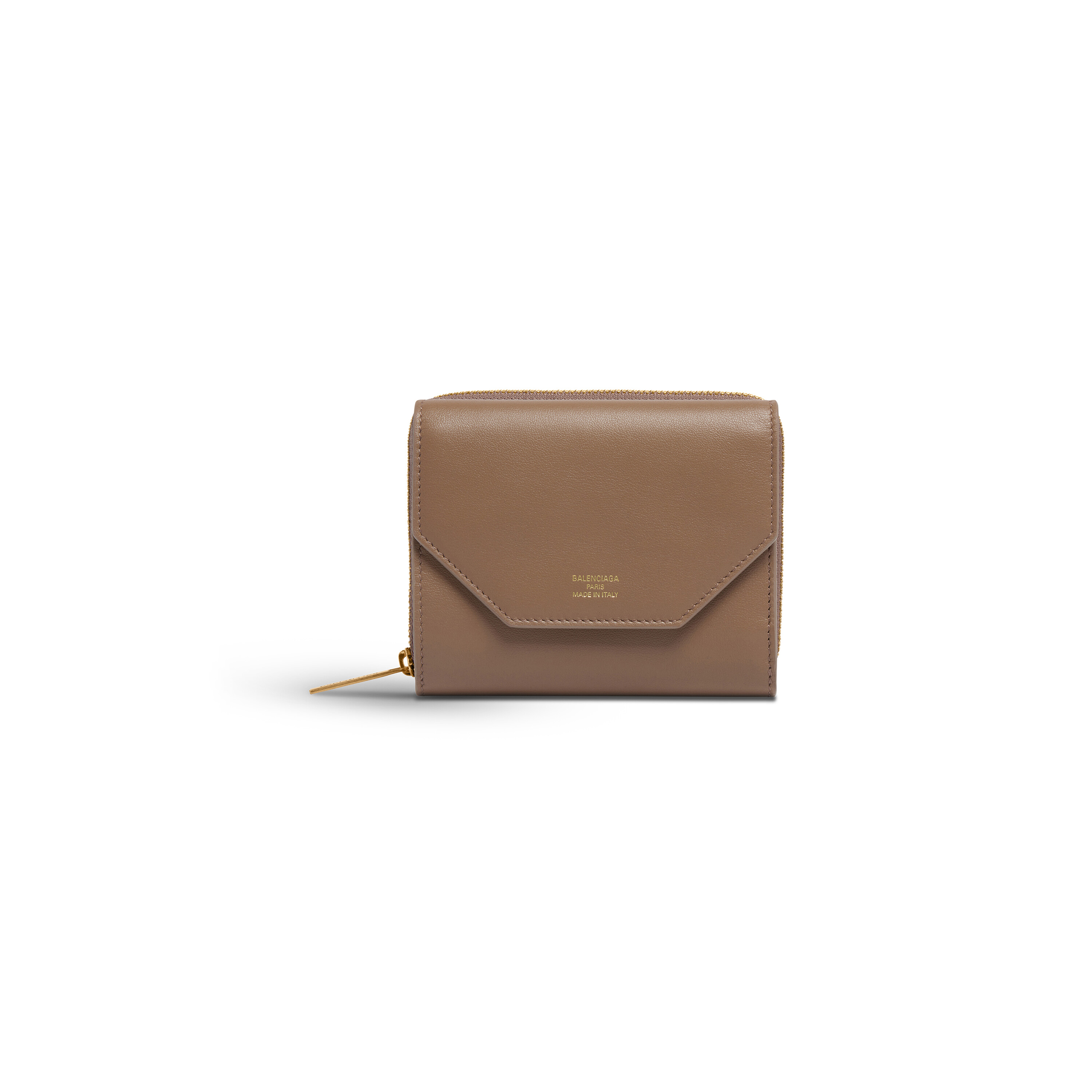envelope compact wallet with flap