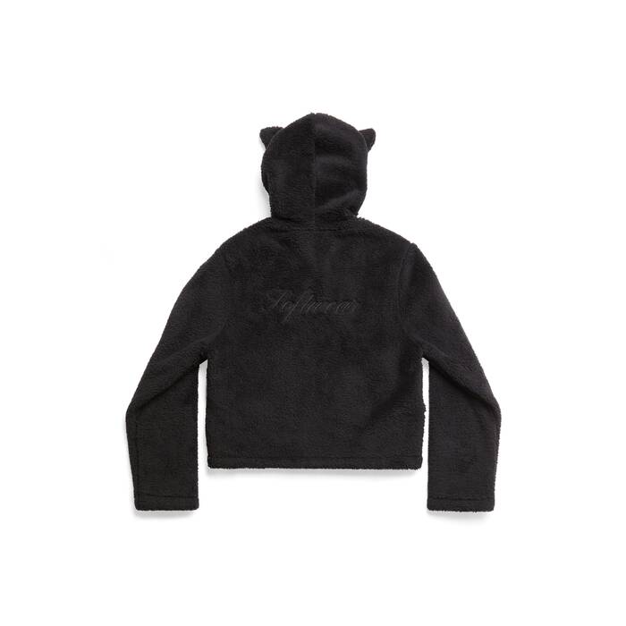 softwear heart zip-up hoodie small fit