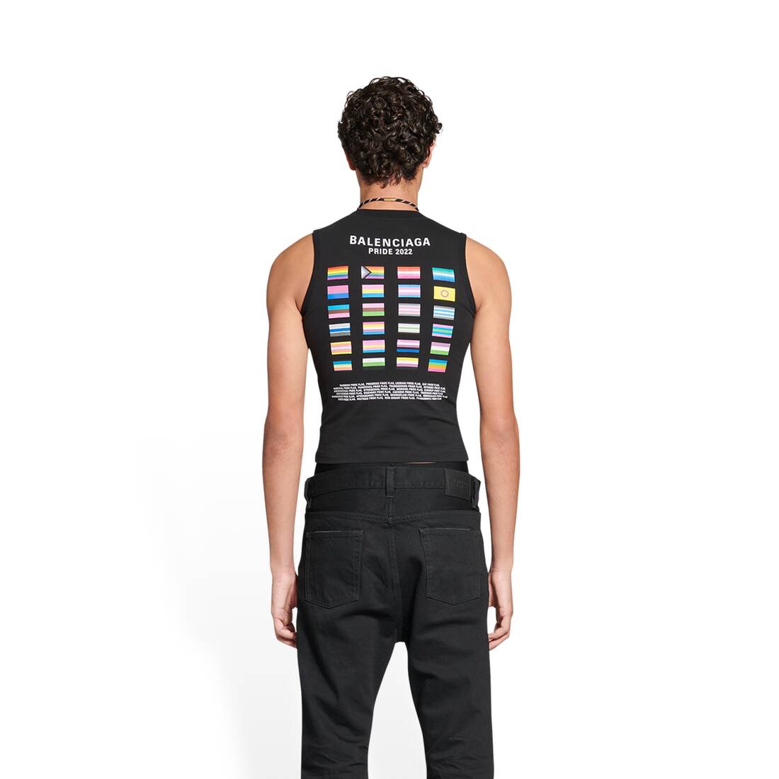 Display zoomed version of pride 22 fitted tank top 3