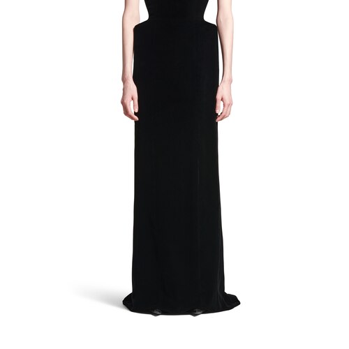 bustier gown