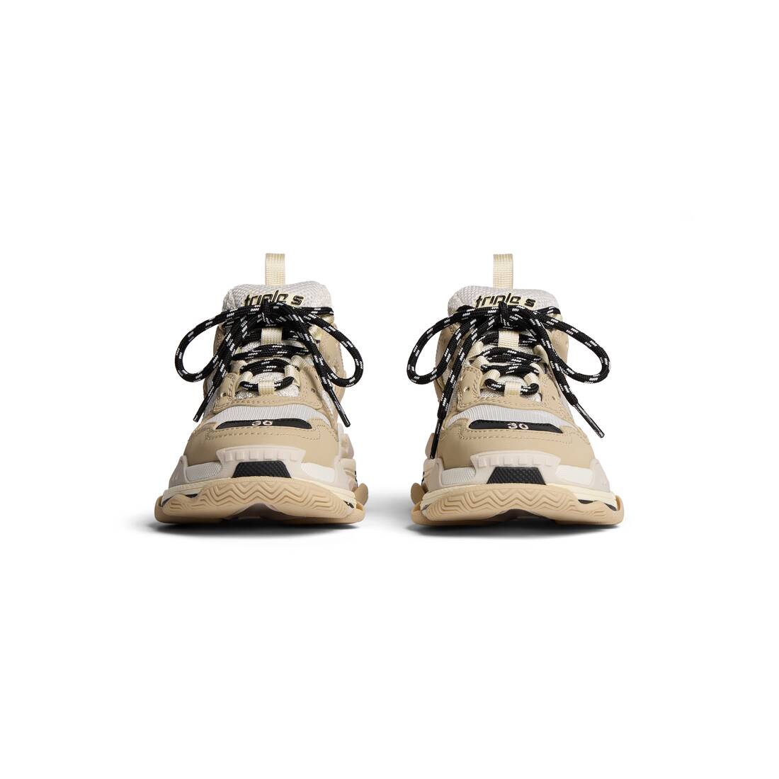 Kids - Triple S Sneaker in Beige/white | Balenciaga US