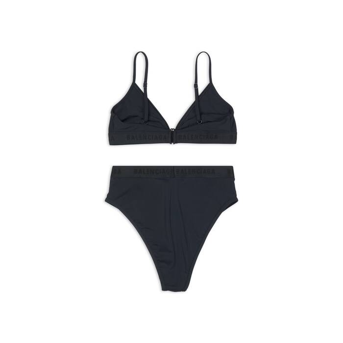 Premium Vector  Set sports underwear sets, top with panties. separate  swimwear.