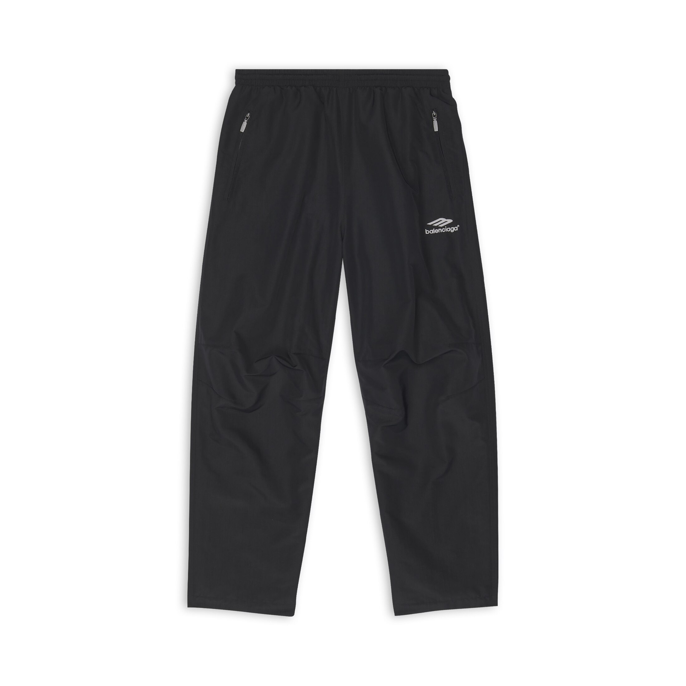Balenciaga 3B Sports Icon Small Fit Tracksuit Pants - Black - Man - XS - Polyamide