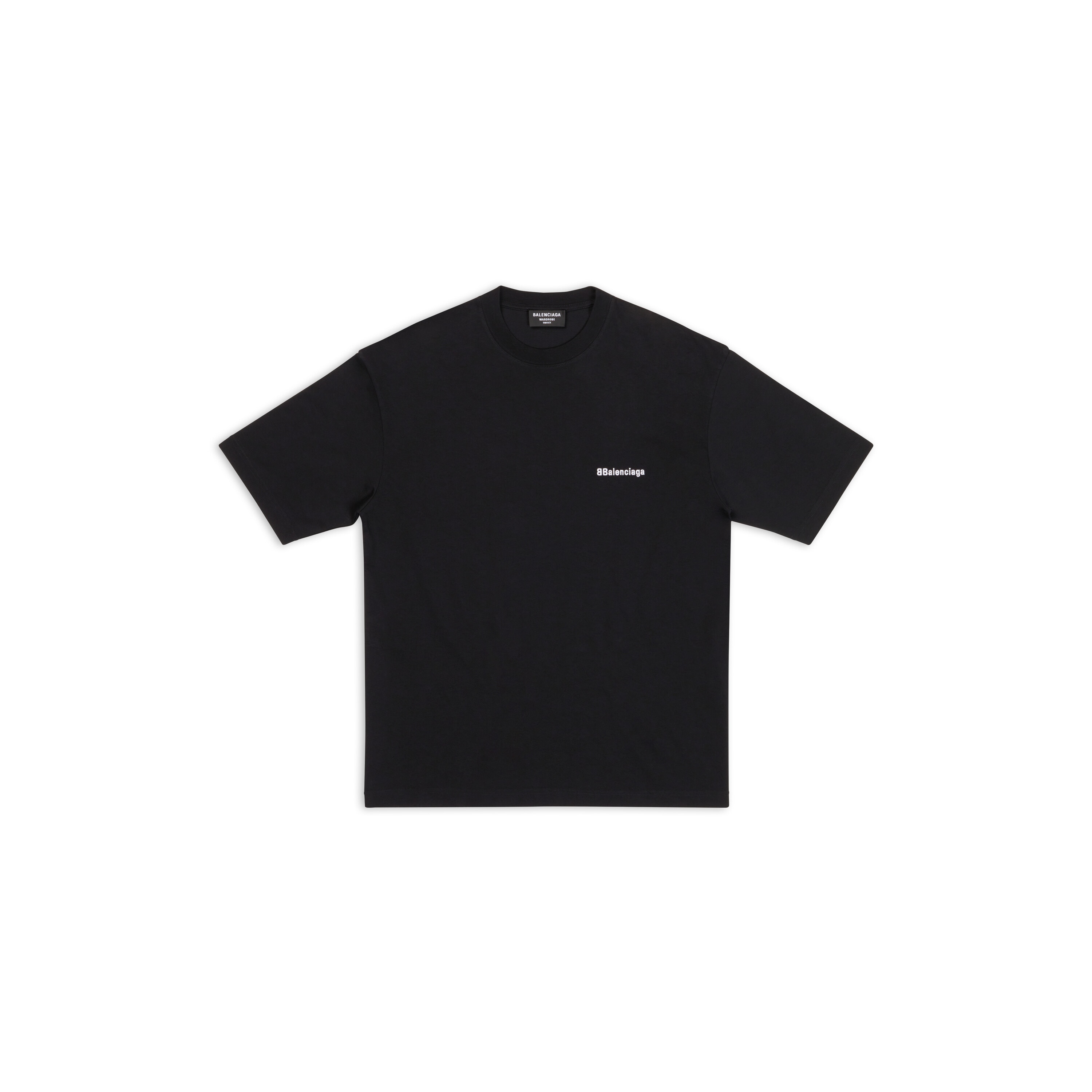 BALENCIAGAロンt(希少)バレンシアガ　BB regular T-shirt ブラック　xsサイズ