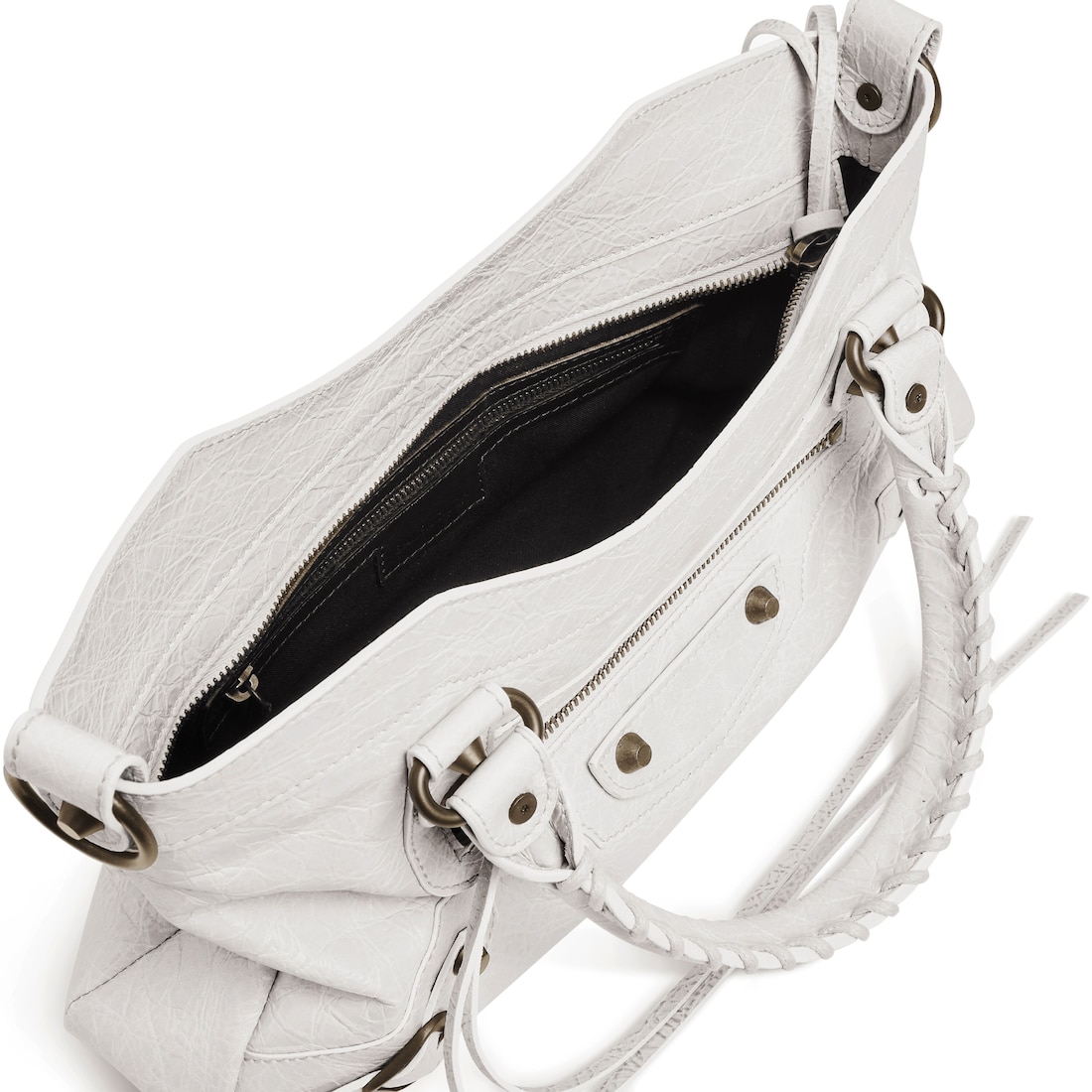 ハンドバッグ Balenciaga White Leather Le City First Handbag Women's Le City First Bag in White | Balenciaga US