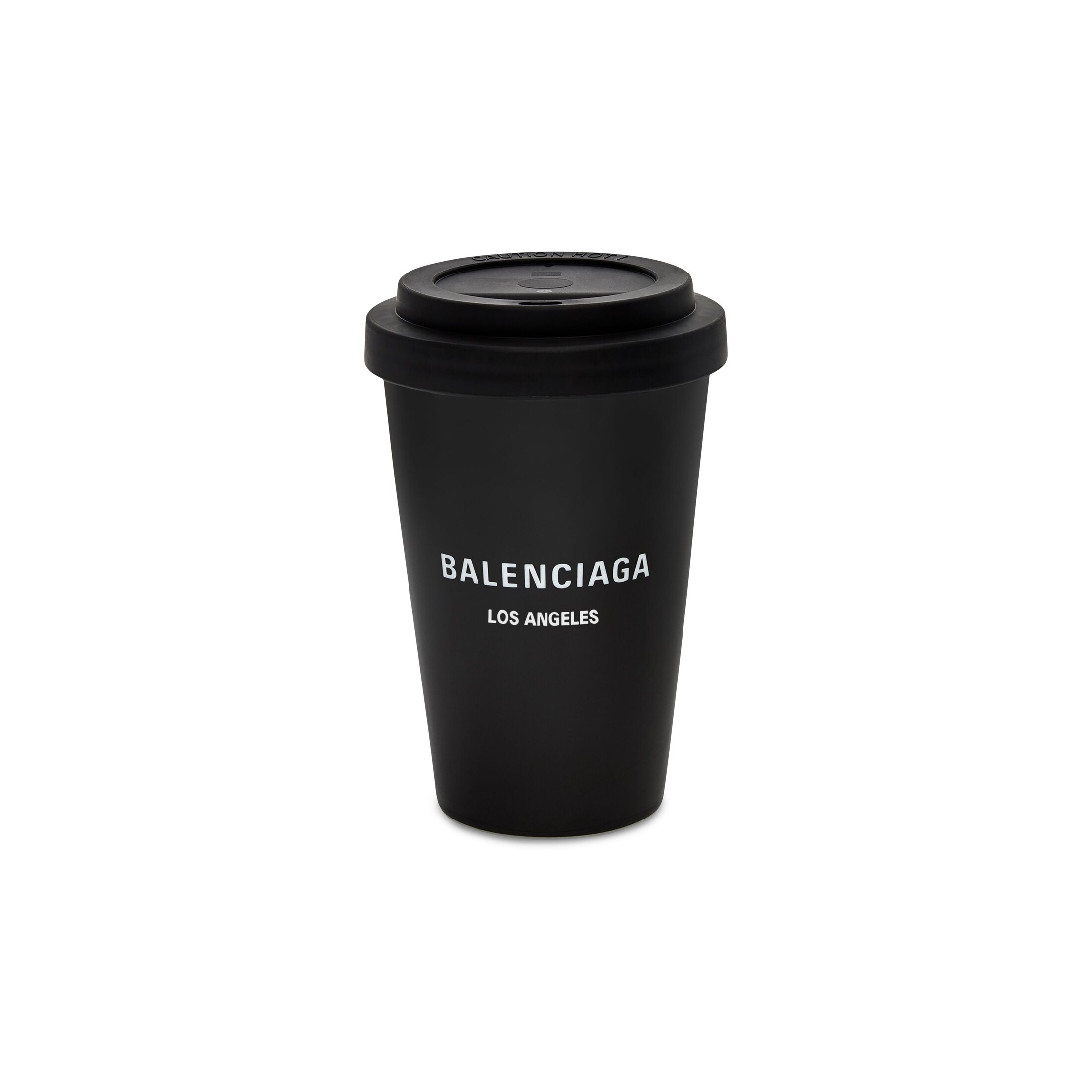 Balenciaga Los Angeles Coffee Cup - Black - Man - 100% Porcelain - 83 % Tpe, 17% Polypropylene