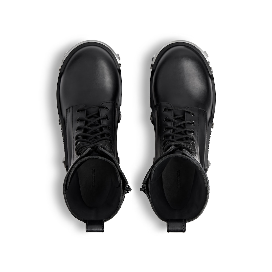 Women's Bulldozer Lace-up Boot in Black | Balenciaga US