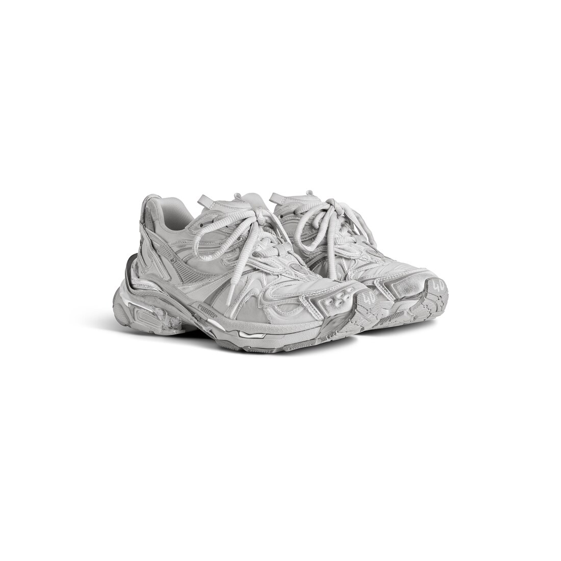 Men's Runner 2.0 Sneaker in Grey/silver