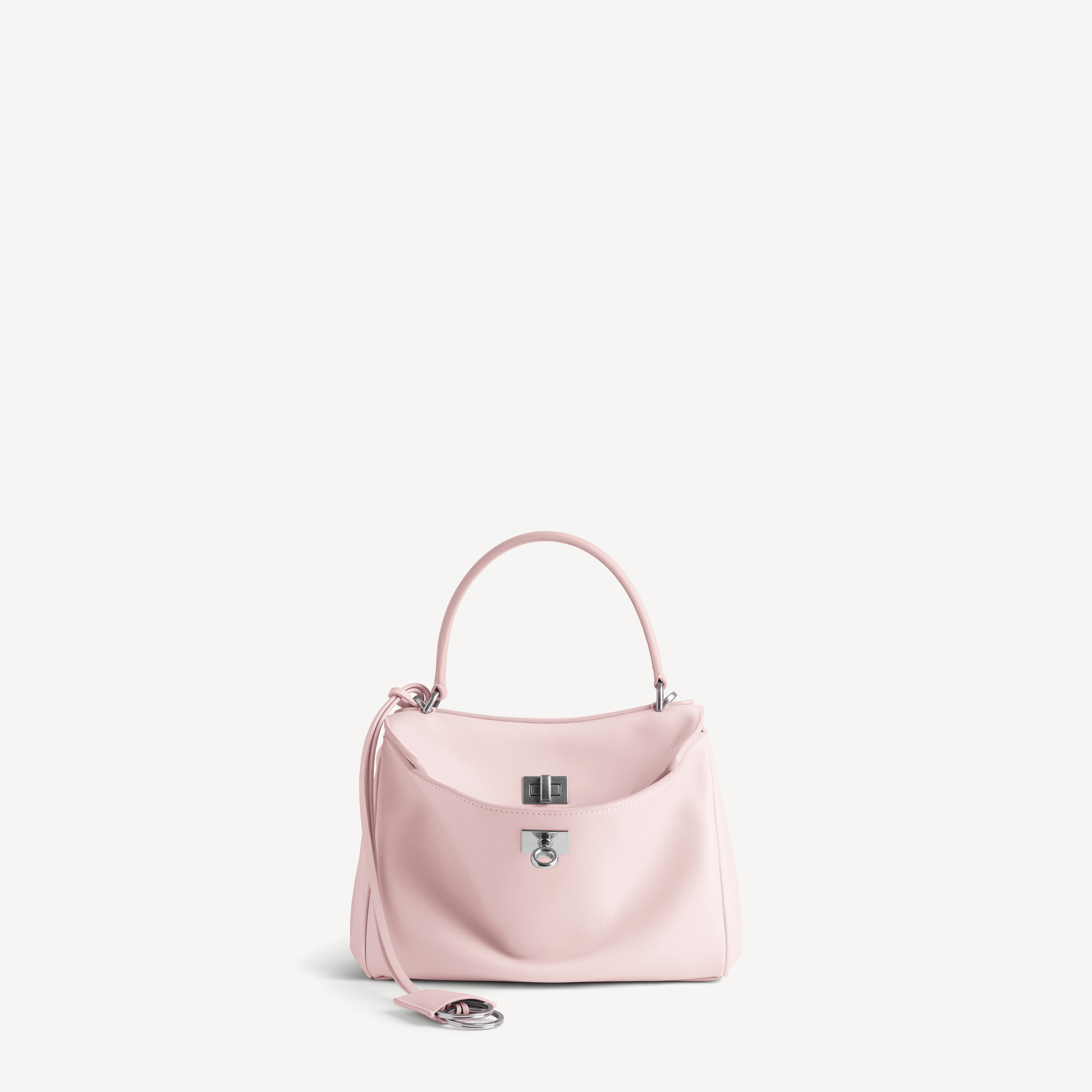 Women's Rodeo Handbag Mini in Suede Pink