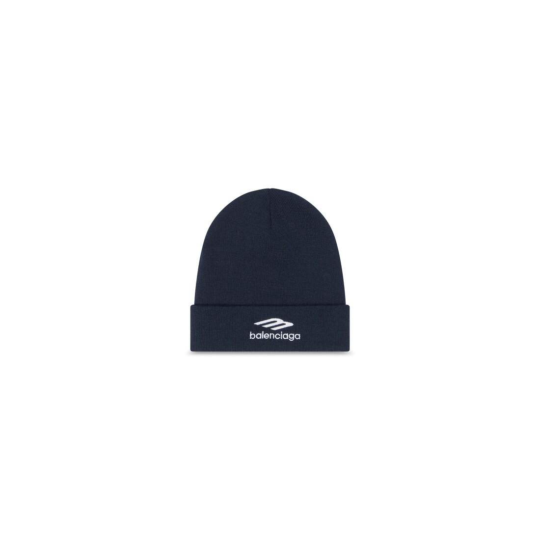 Men's 3b Sports Icon Beanie in Navy Blue