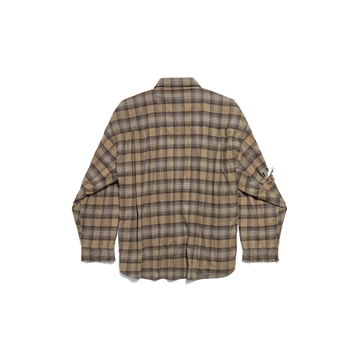 paris liberty layered shirt oversized