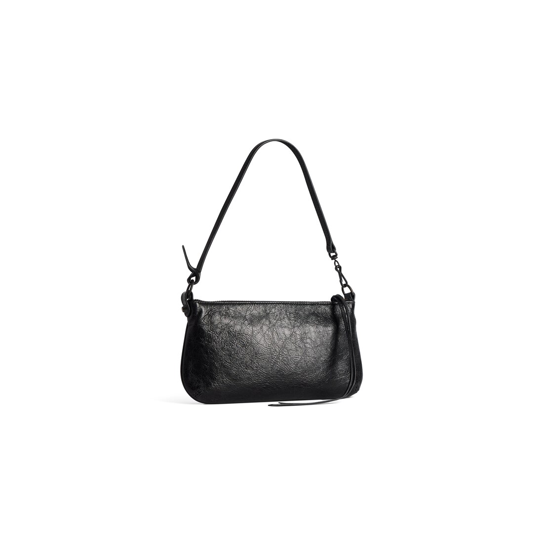 BALENCIAGA city バッグ Balenciaga // Blue Leather & Gold-Tone City Shoulder Bag