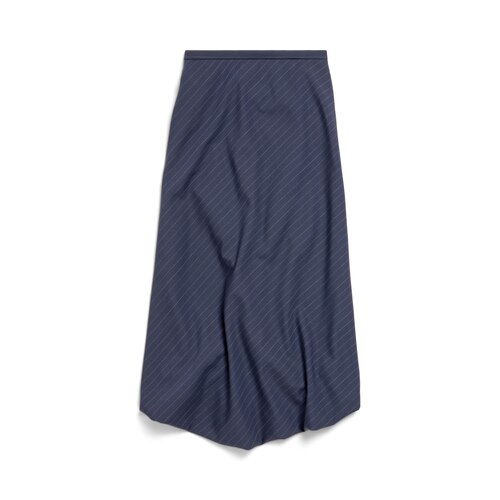 twisted tailored skirt