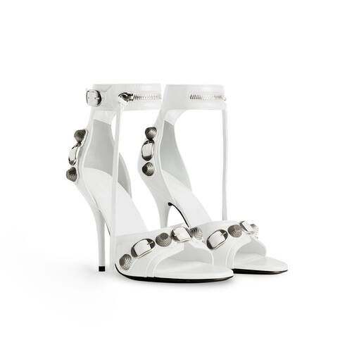 Women's Cagole 110mm Sandal in Optic White | Balenciaga US