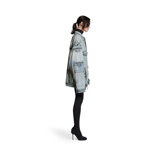 cagole oversized jacket