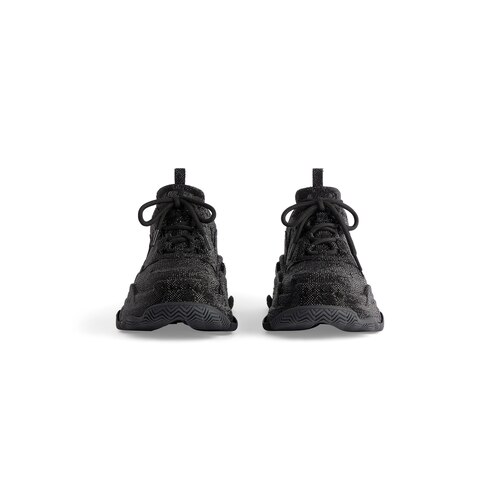 triple s sneaker with rhinestones