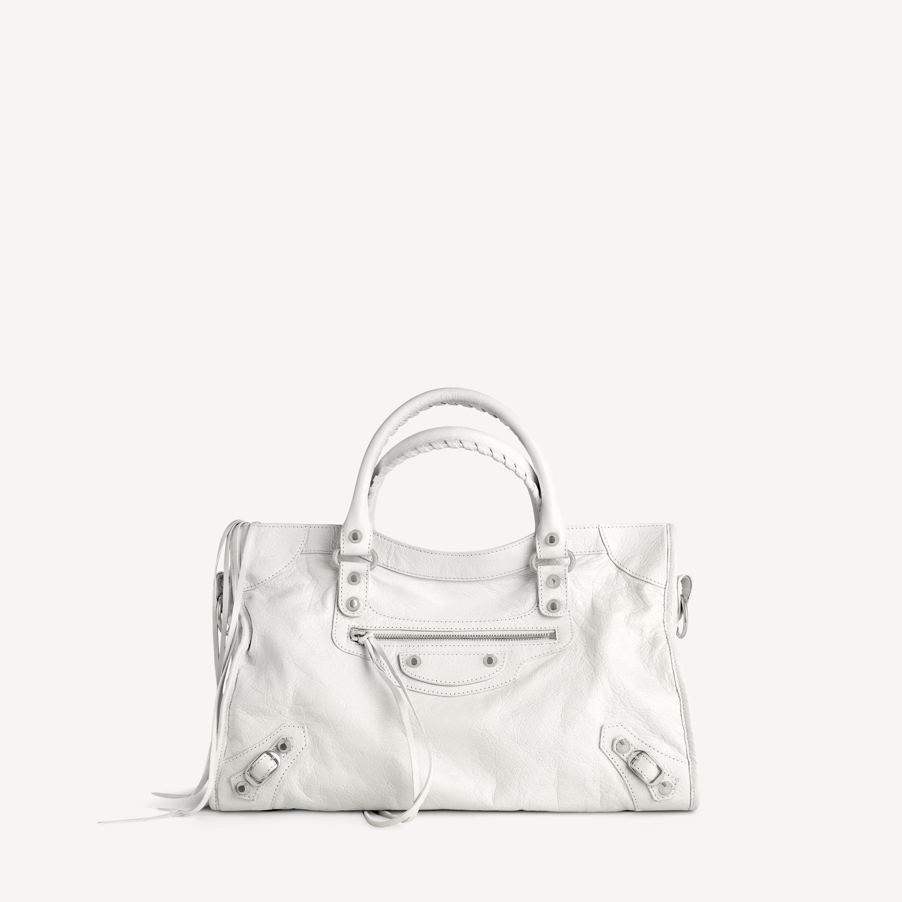 Women's Le City Bag Medium in Black Balenciaga US