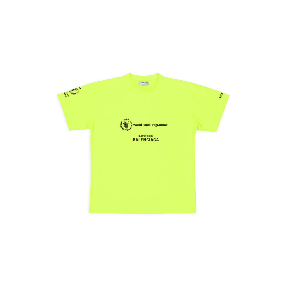 Buy Balenciaga Yellow Political Campaign Tshirt  7110 Flyell At 52 Off   Editorialist