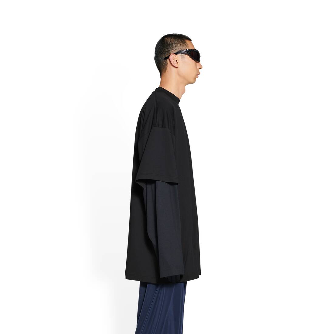 ブラック の メンズ オーバーサイズtシャツ | Balenciaga JP
