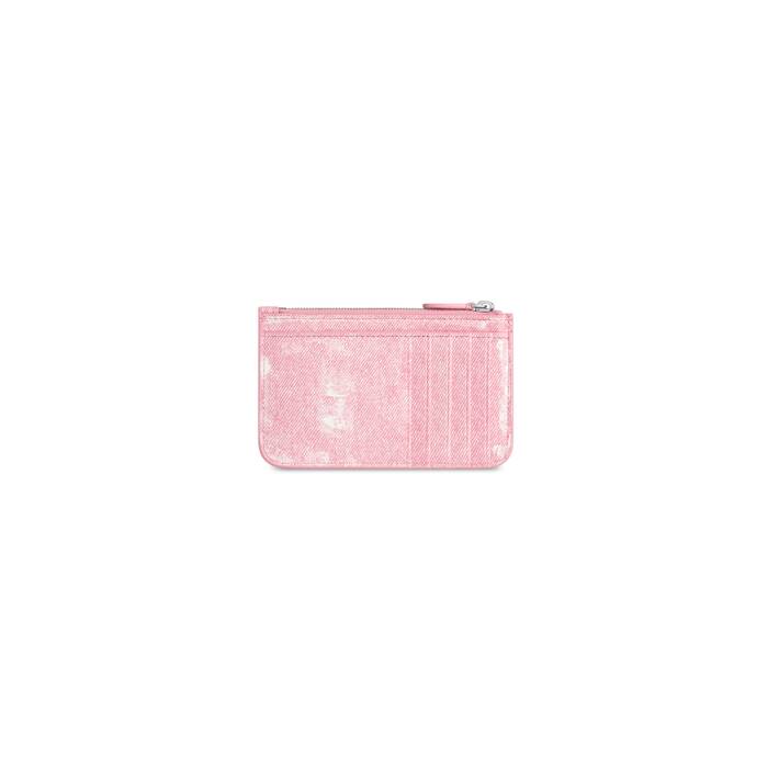 Gucci x Balenciaga The Hacker Project Flora Card Case White in  CanvasLeather  US