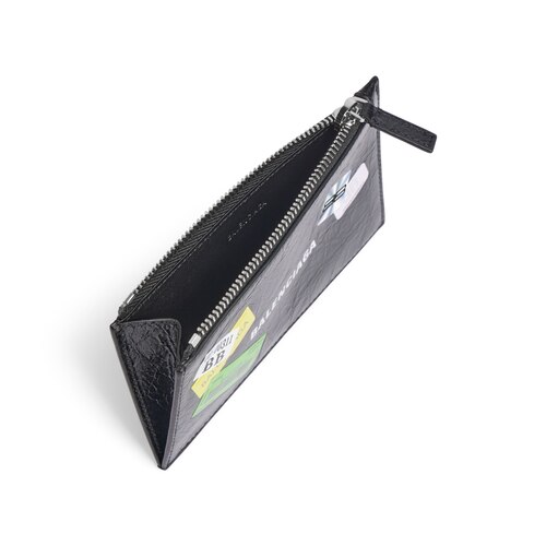 cash large long coin and card holder