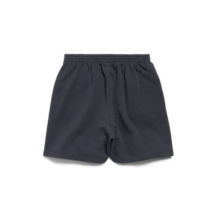 taped balenciaga back shorts